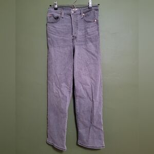 Levi’s Ribcage Straight Ankle Jeans - Size 26